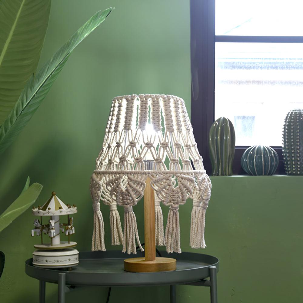 Macrame Table Lamp - view 8