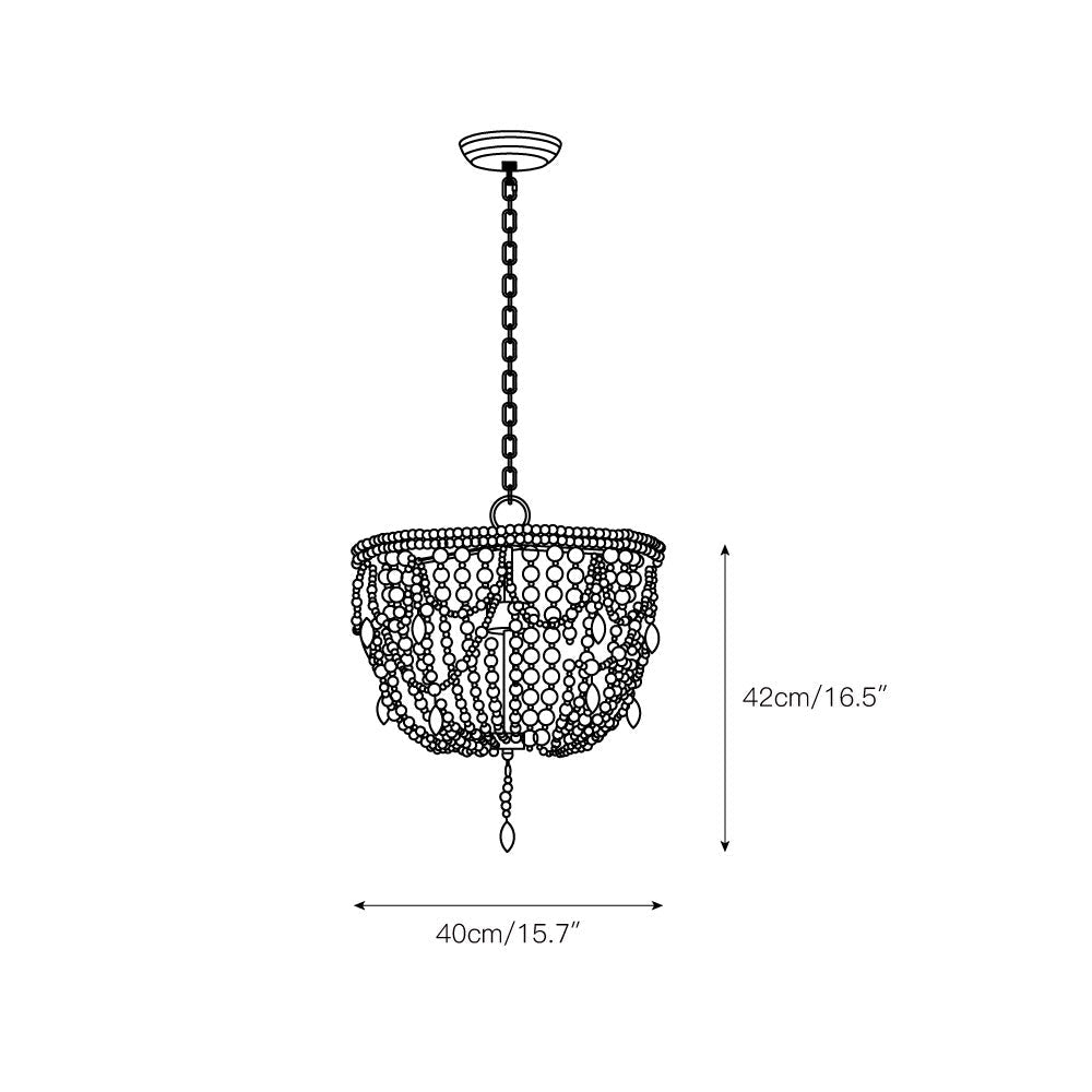 Malibu Chandelier - view 3