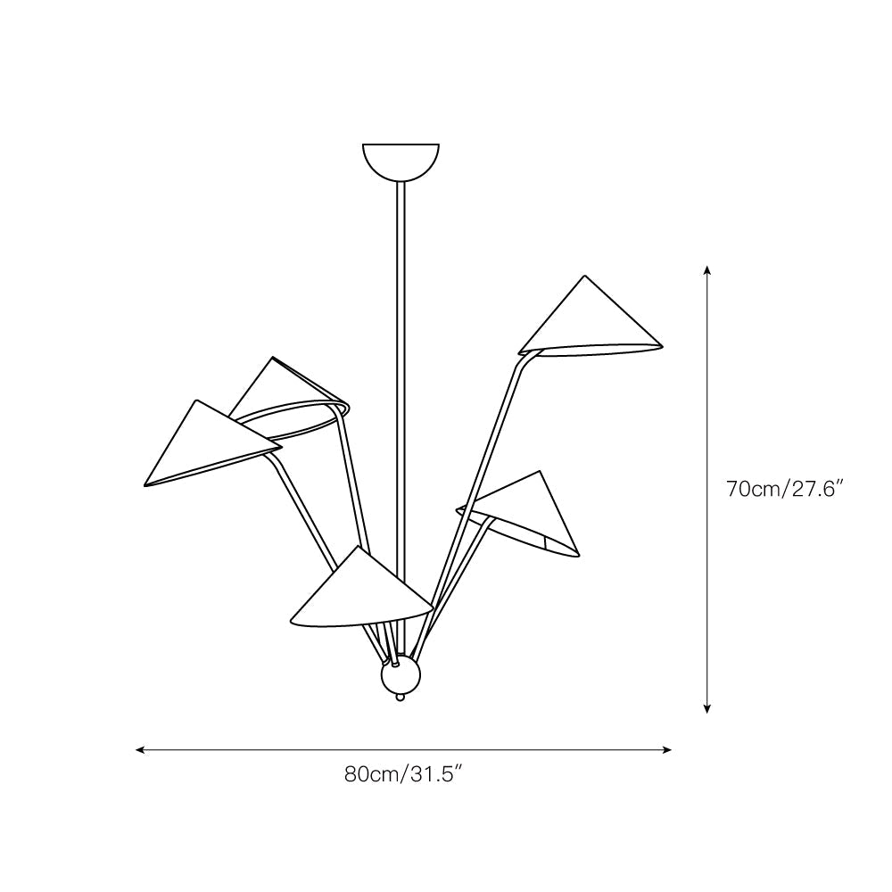 Mantis Chandelier - view 4