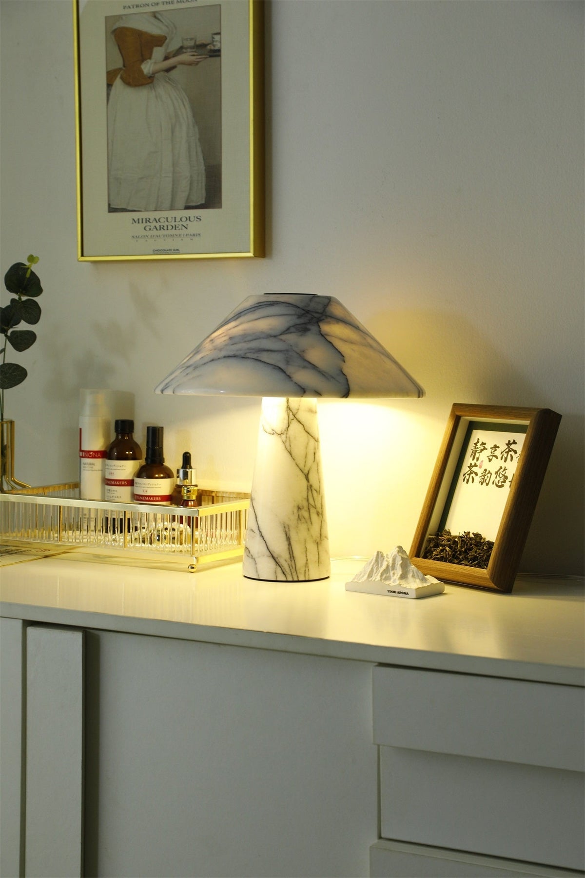 Marbella Marble Table Lamp - view 15