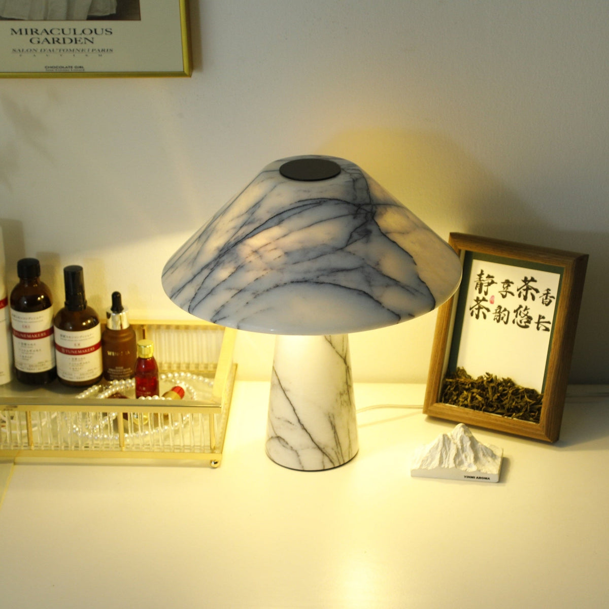 Marbella Marble Table Lamp - view 16