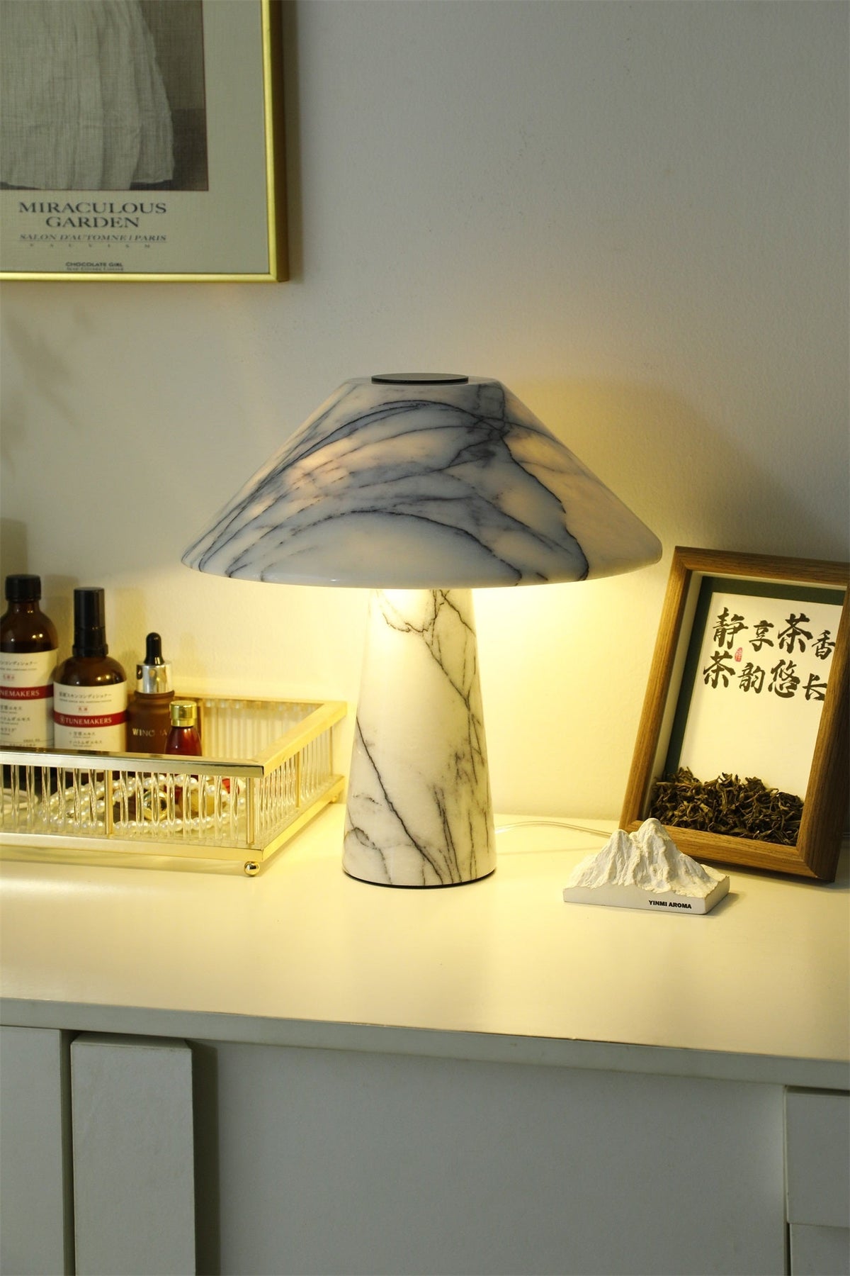 Marbella Marble Table Lamp - view 19