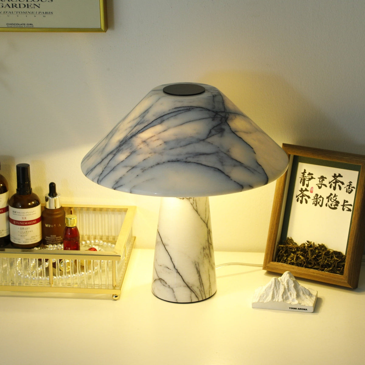 Marbella Marble Table Lamp - view 20