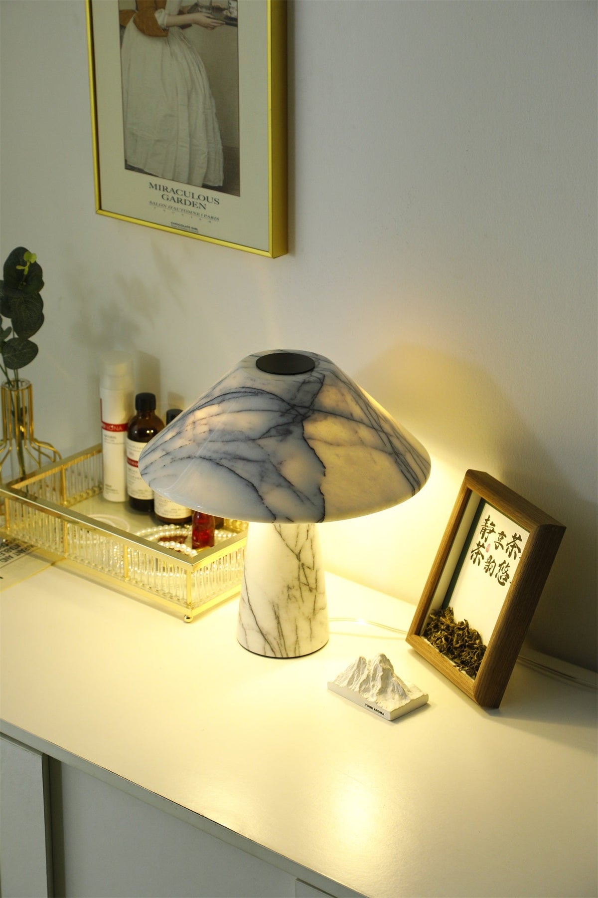 Marbella Marble Table Lamp - view 4