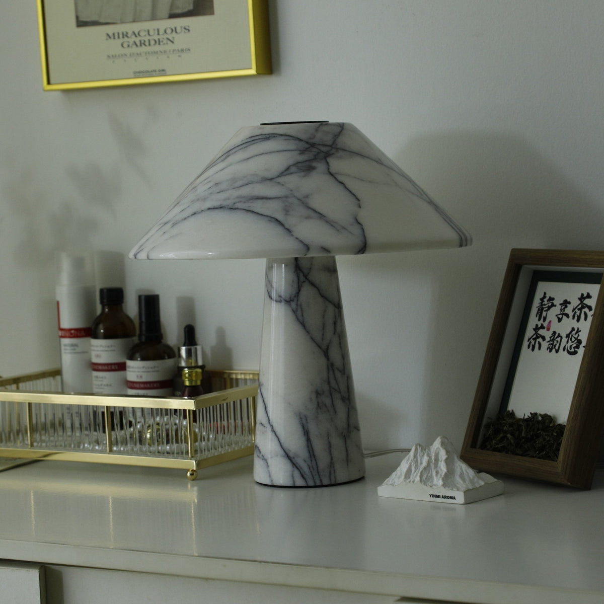 Marbella Marble Table Lamp - view 7