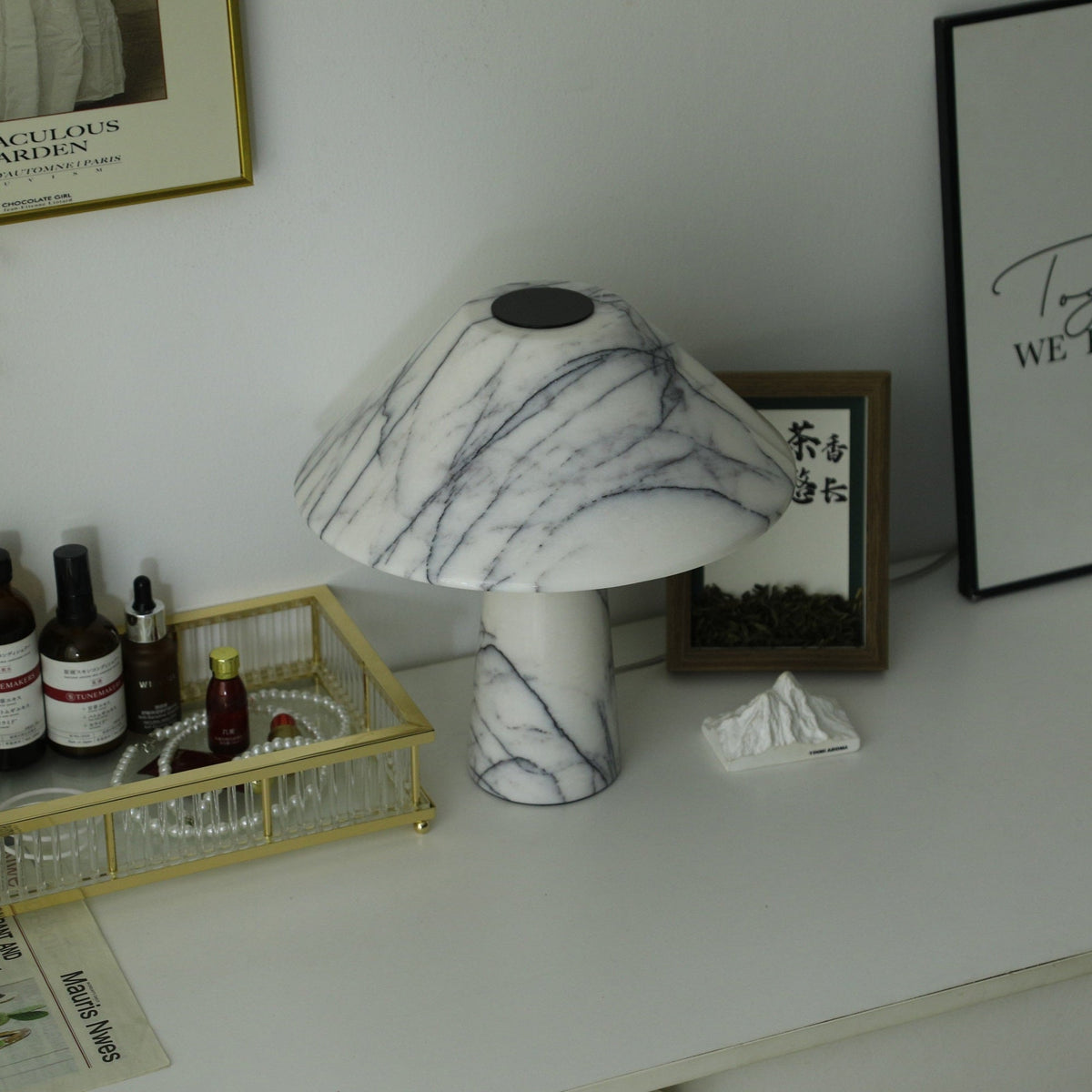 Marbella Marble Table Lamp - view 10