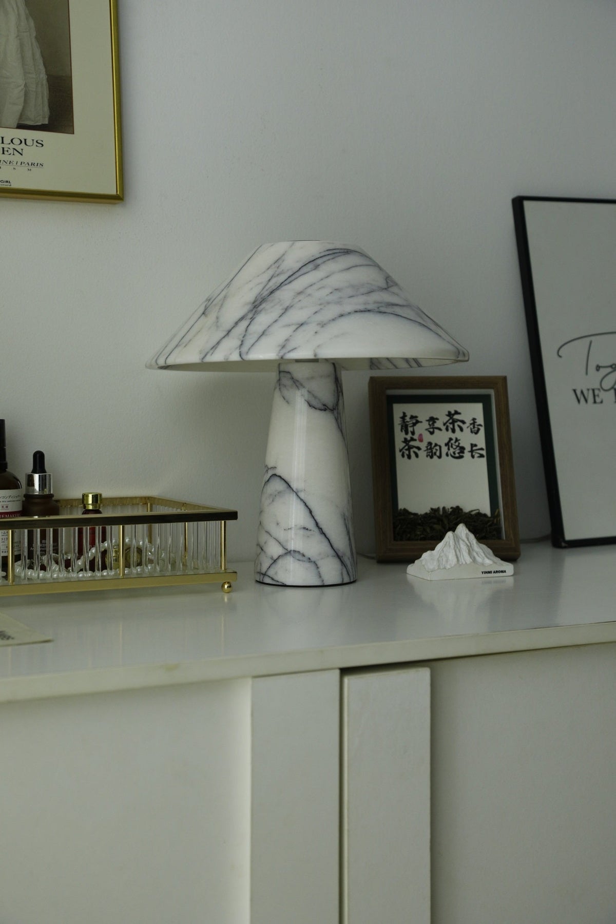 Marbella Marble Table Lamp - view 12