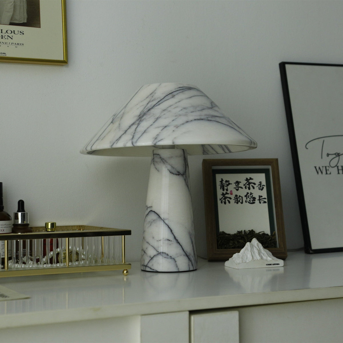 Marbella Marble Table Lamp - view 13