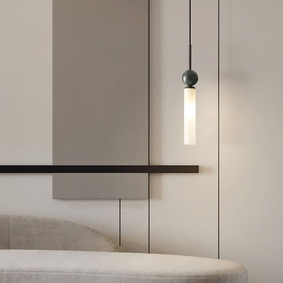 Marble Vertical Pendant Lamp