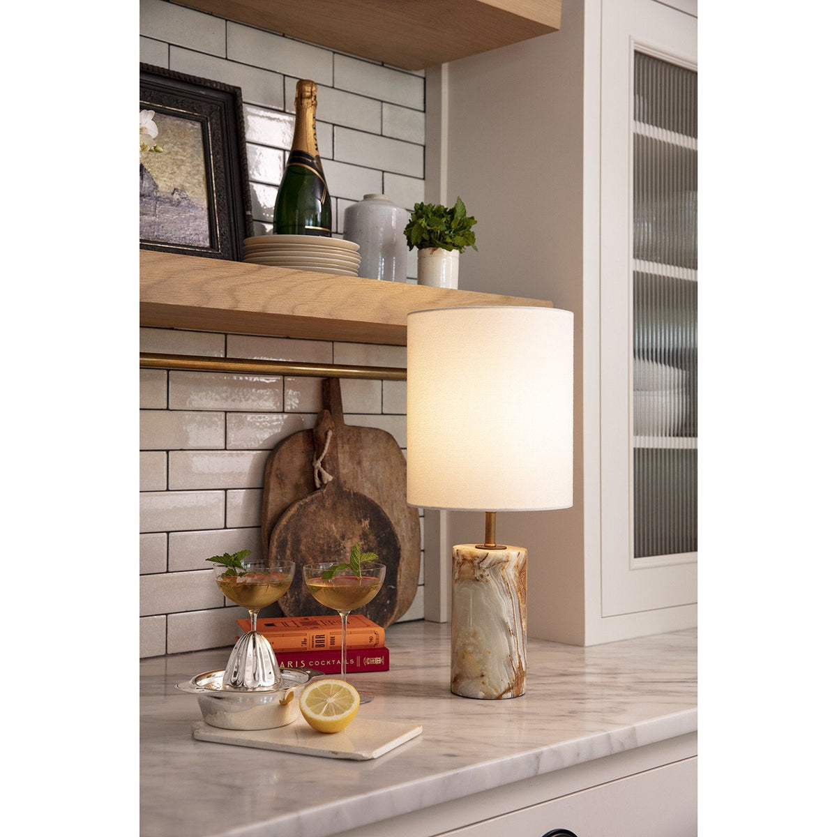 Maricopa Stone Table Lamp - view 5