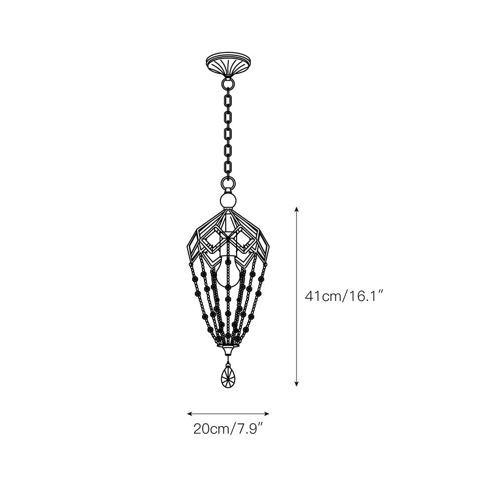Mariposa Chandelier - view 3