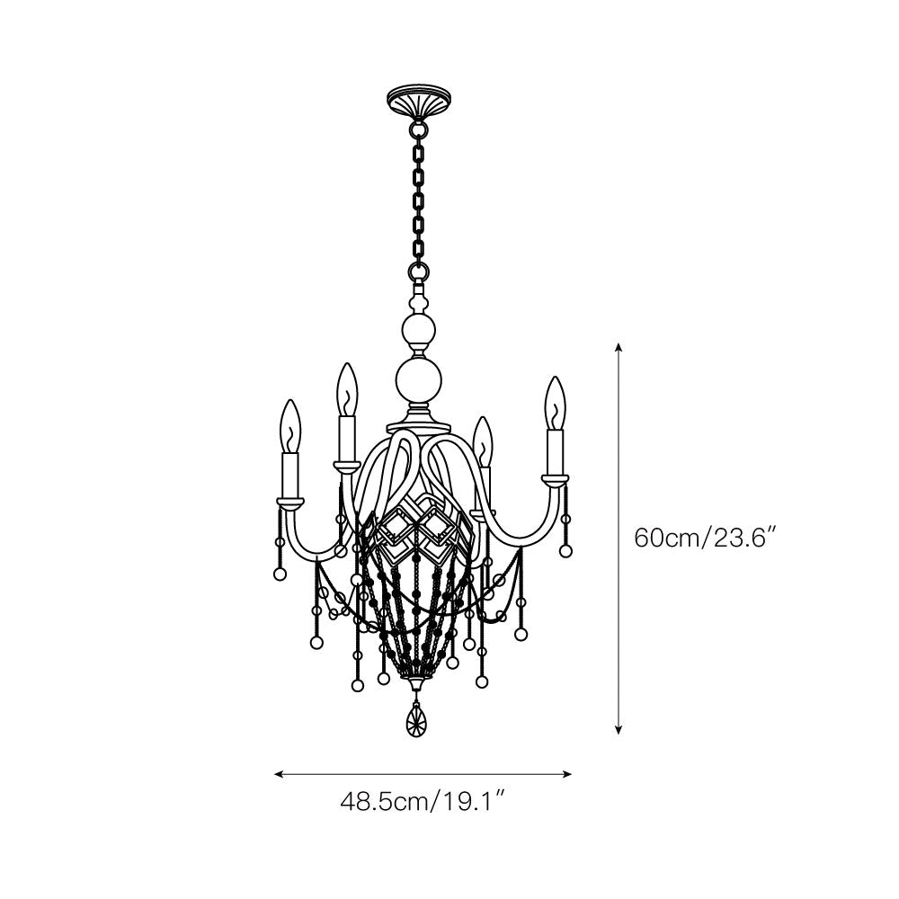 Mariposa Chandelier - view 4