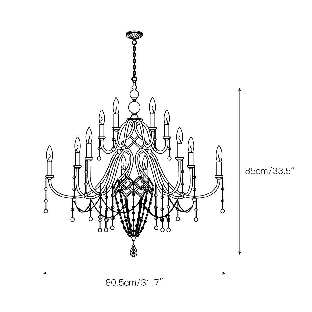 Mariposa Chandelier - view 17