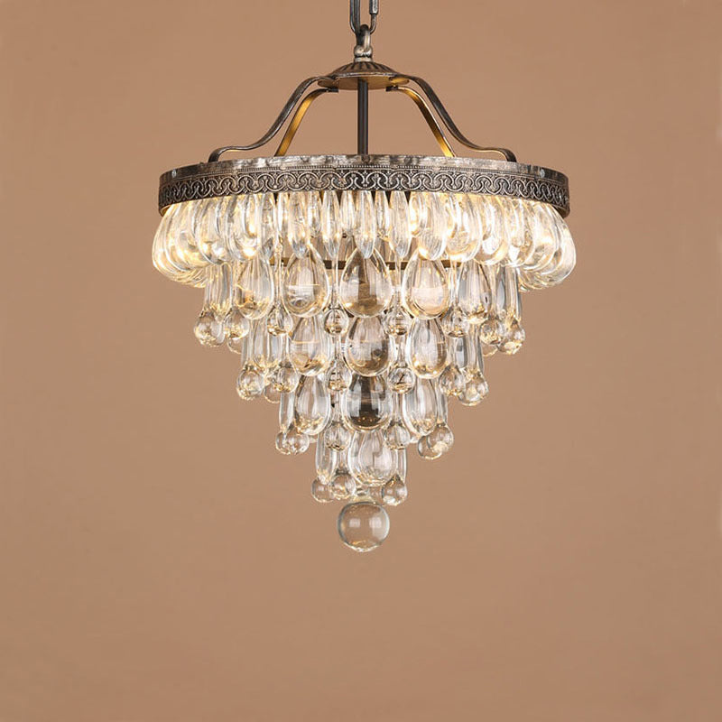 Crystal Inverted Pyramid Chandelier - view 10