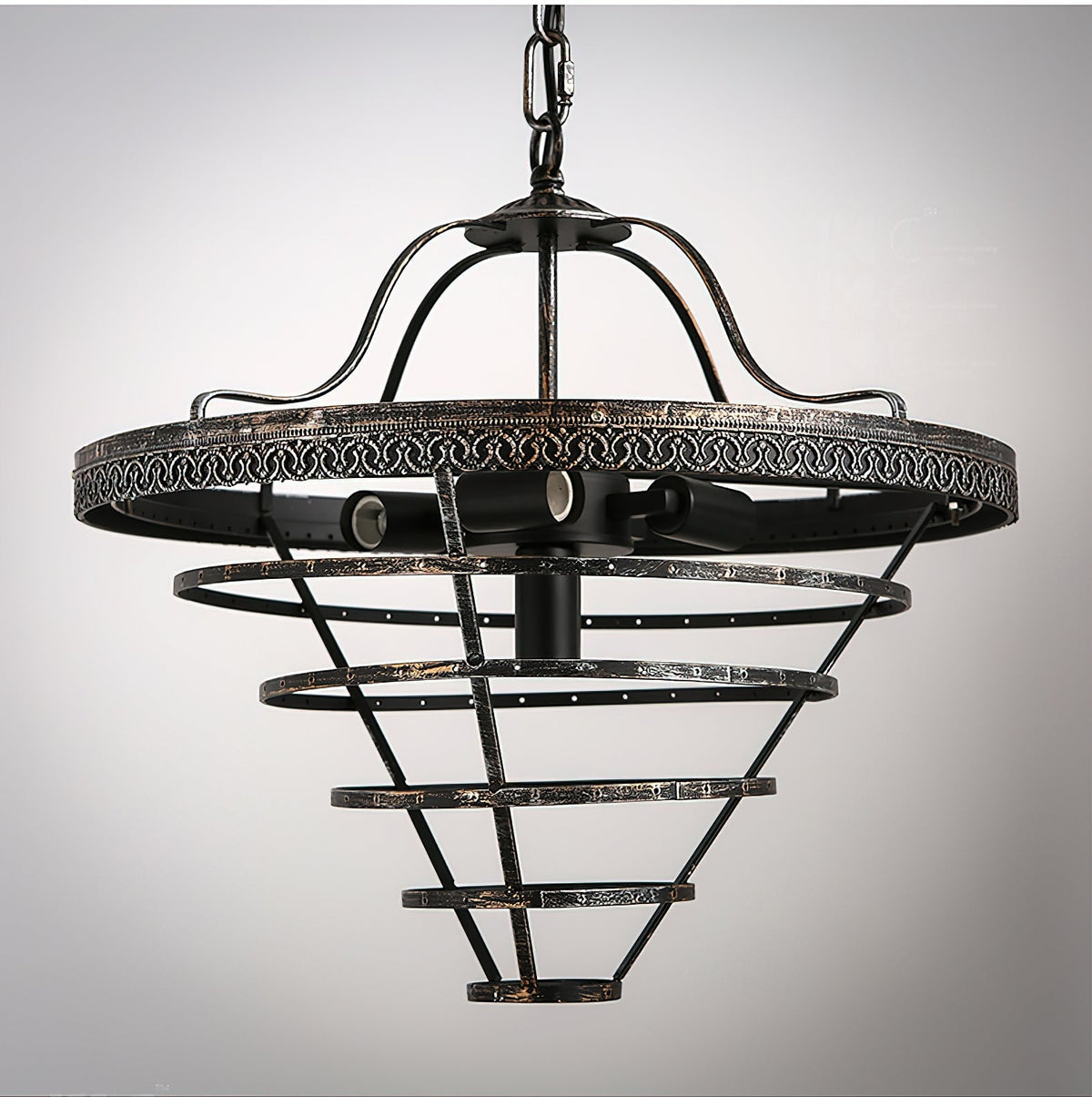 Crystal Inverted Pyramid Chandelier - view 28