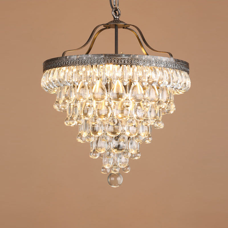 Crystal Inverted Pyramid Chandelier - view 24