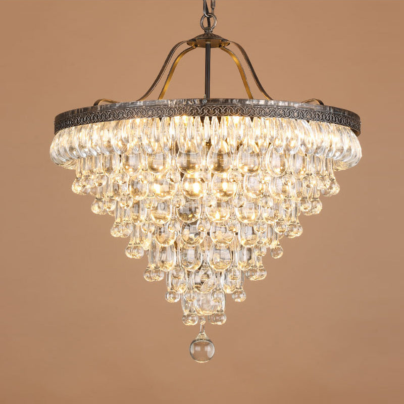 Crystal Inverted Pyramid Chandelier - view 25