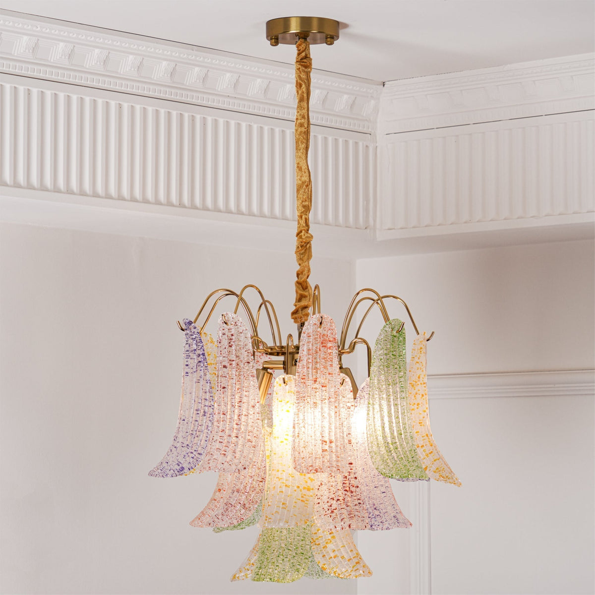 Mazzega Murano Glass Chandelier - view 9