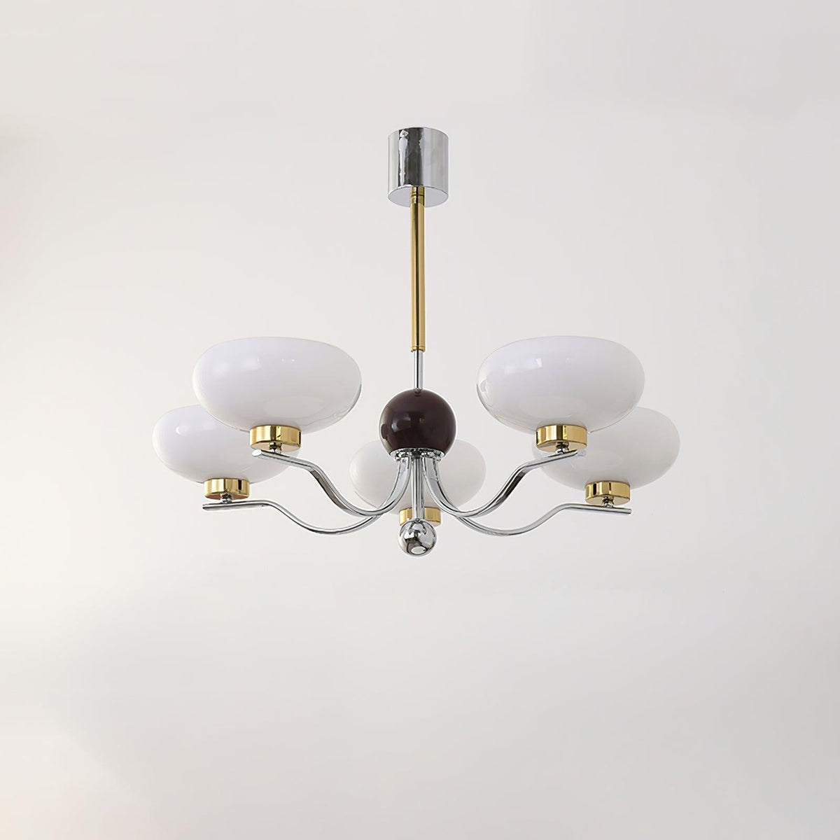 Medieval Glass Bowl Chandelier