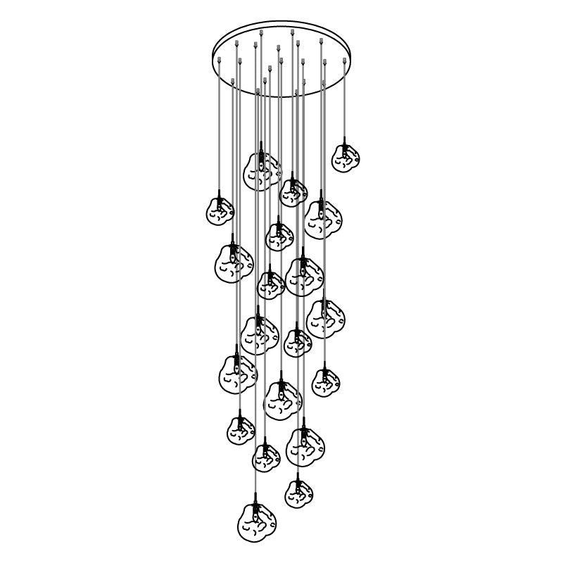 Multi Lava Round Pendant Lamp - view 62