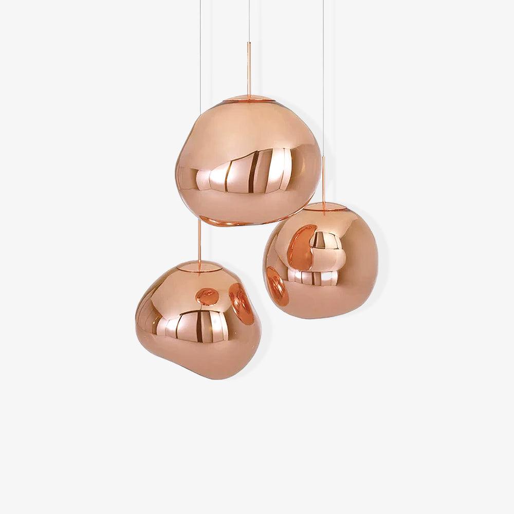 Multi Lava Round Pendant Lamp
