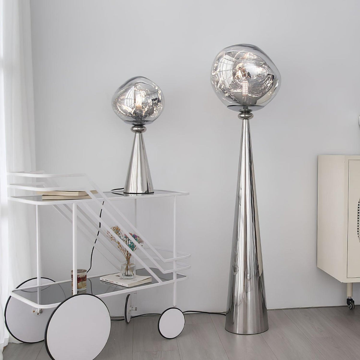 Cone Lava Floor Lamp - view 3