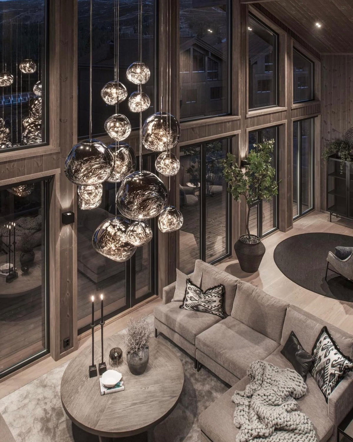 Multi Lava Round Pendant Lamp - view 32