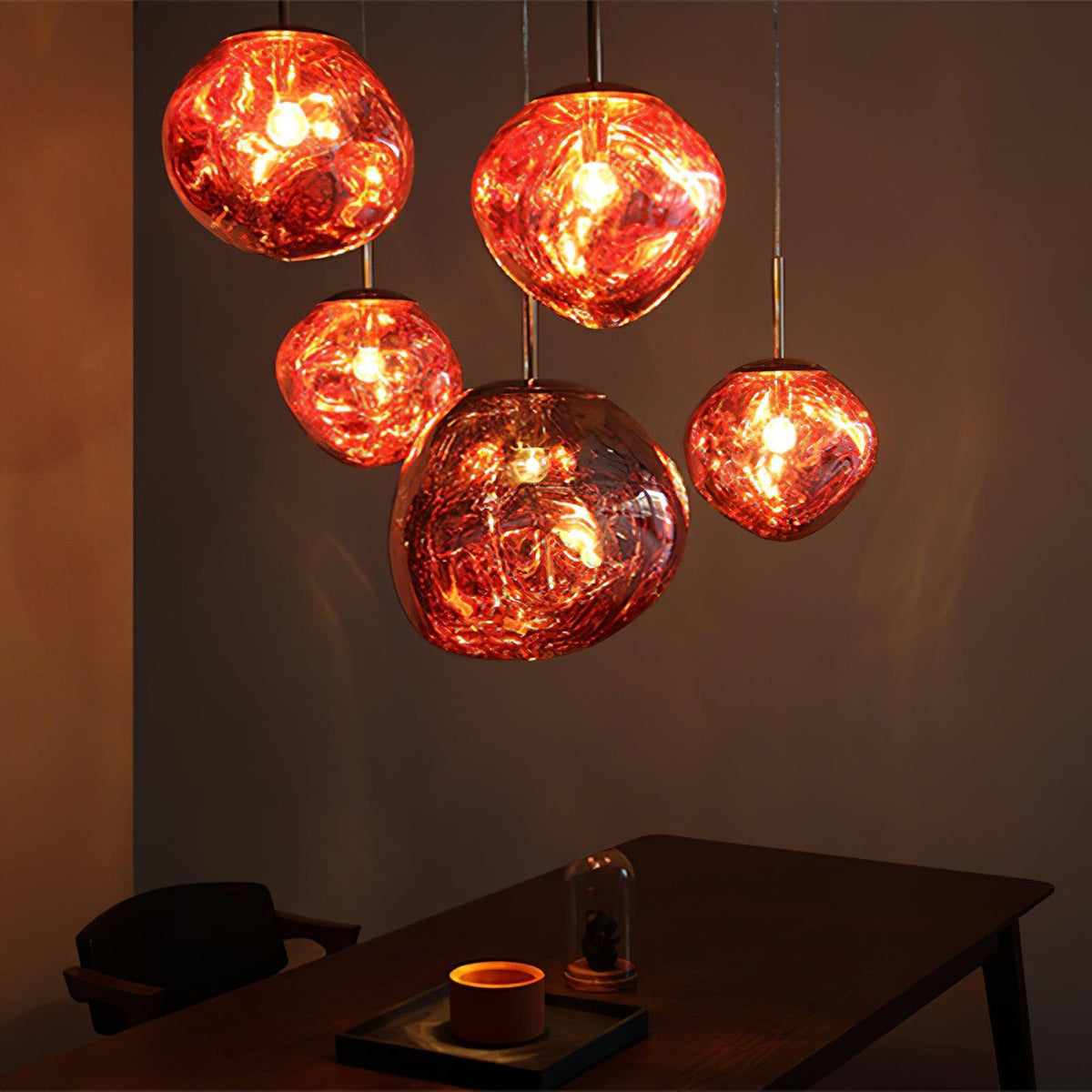 Multi Lava Round Pendant Lamp - view 3