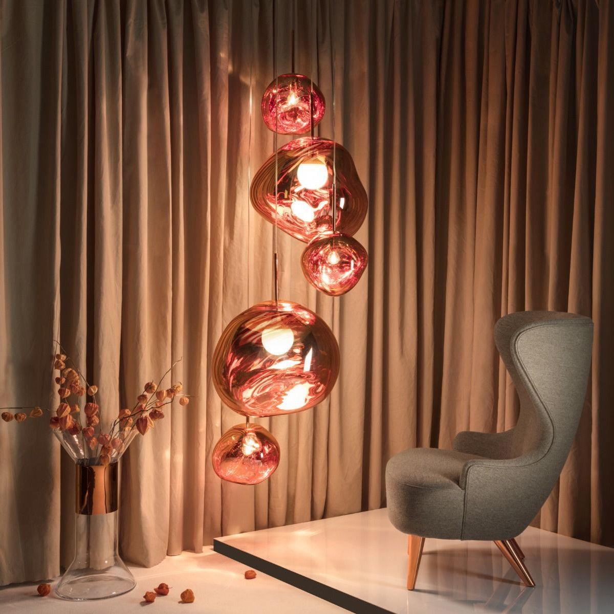 Multi Lava Round Pendant Lamp - view 6