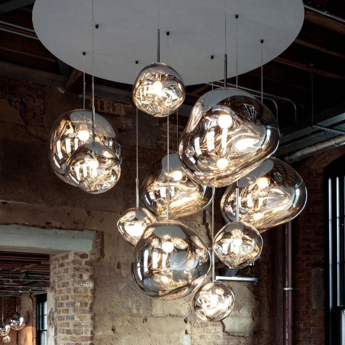 Multi Lava Round Pendant Lamp - view 7