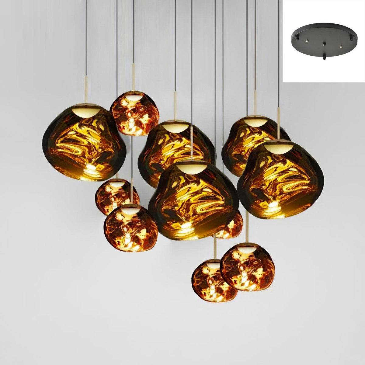 Multi Lava Round Pendant Lamp - view 46