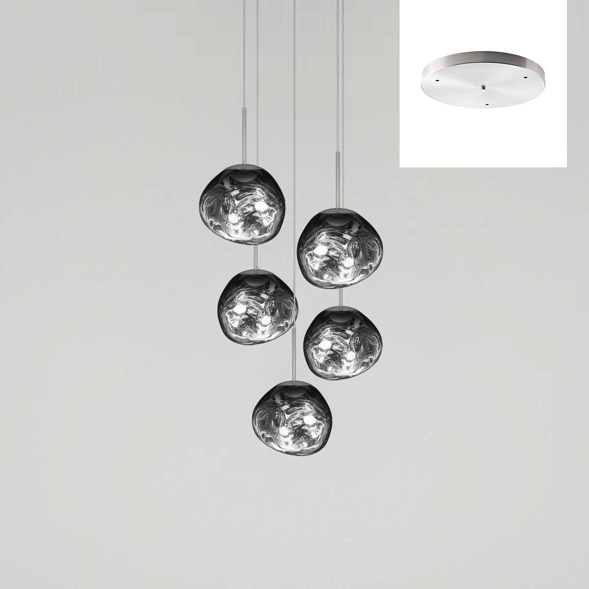 Multi Lava Round Pendant Lamp - view 48
