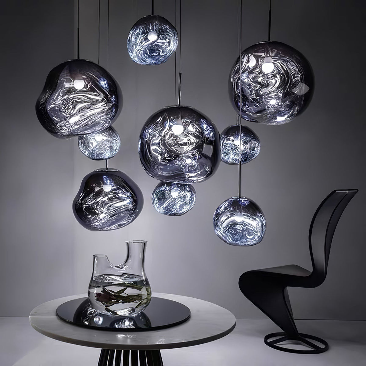 Multi Lava Round Pendant Lamp - view 117