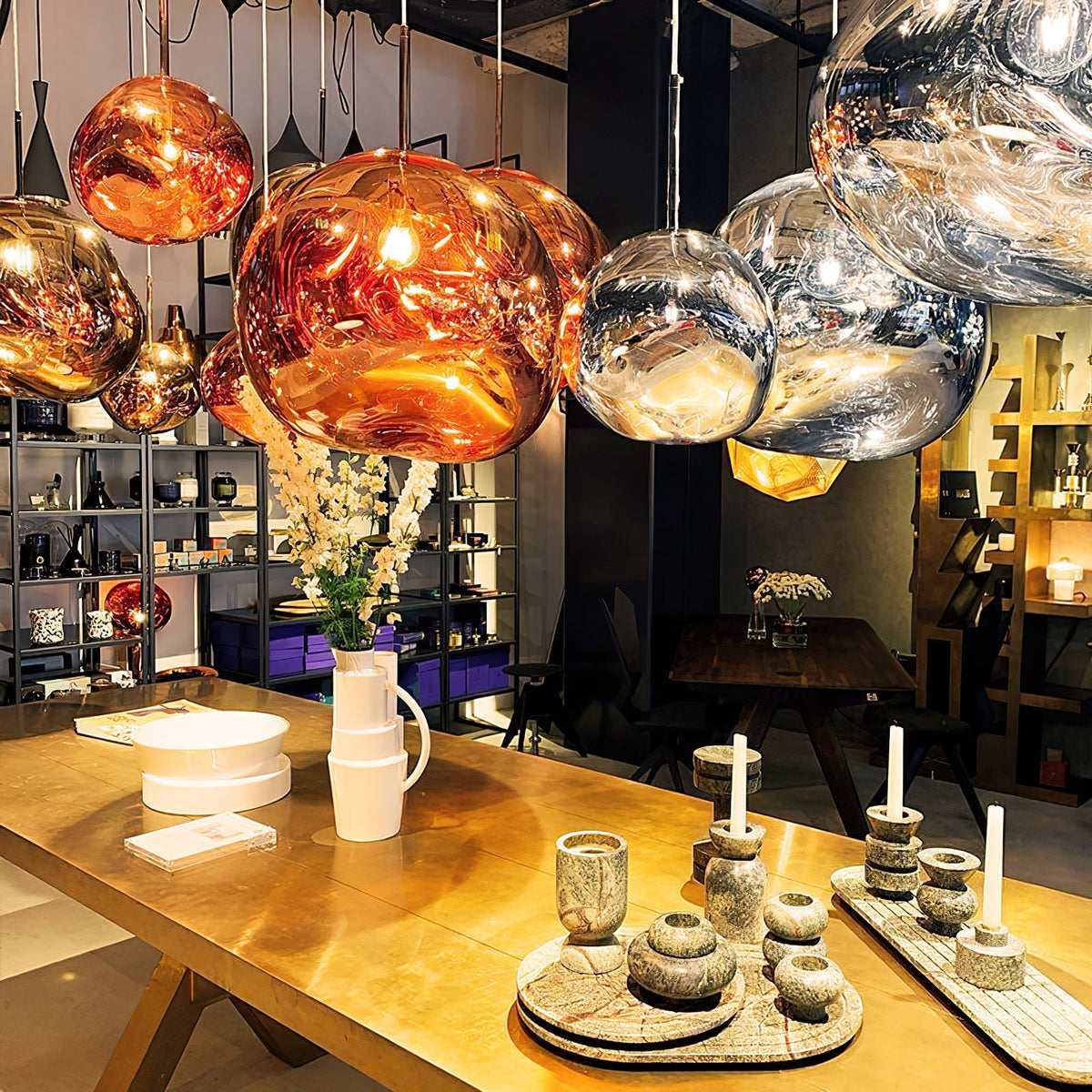 Multi Lava Round Pendant Lamp - view 123
