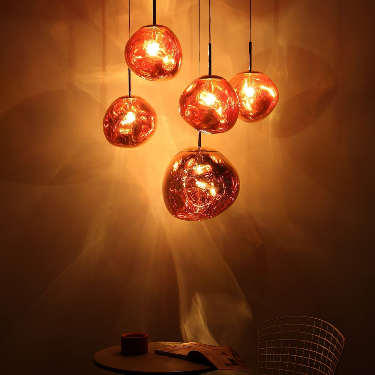 Multi Lava Round Pendant Lamp - view 126
