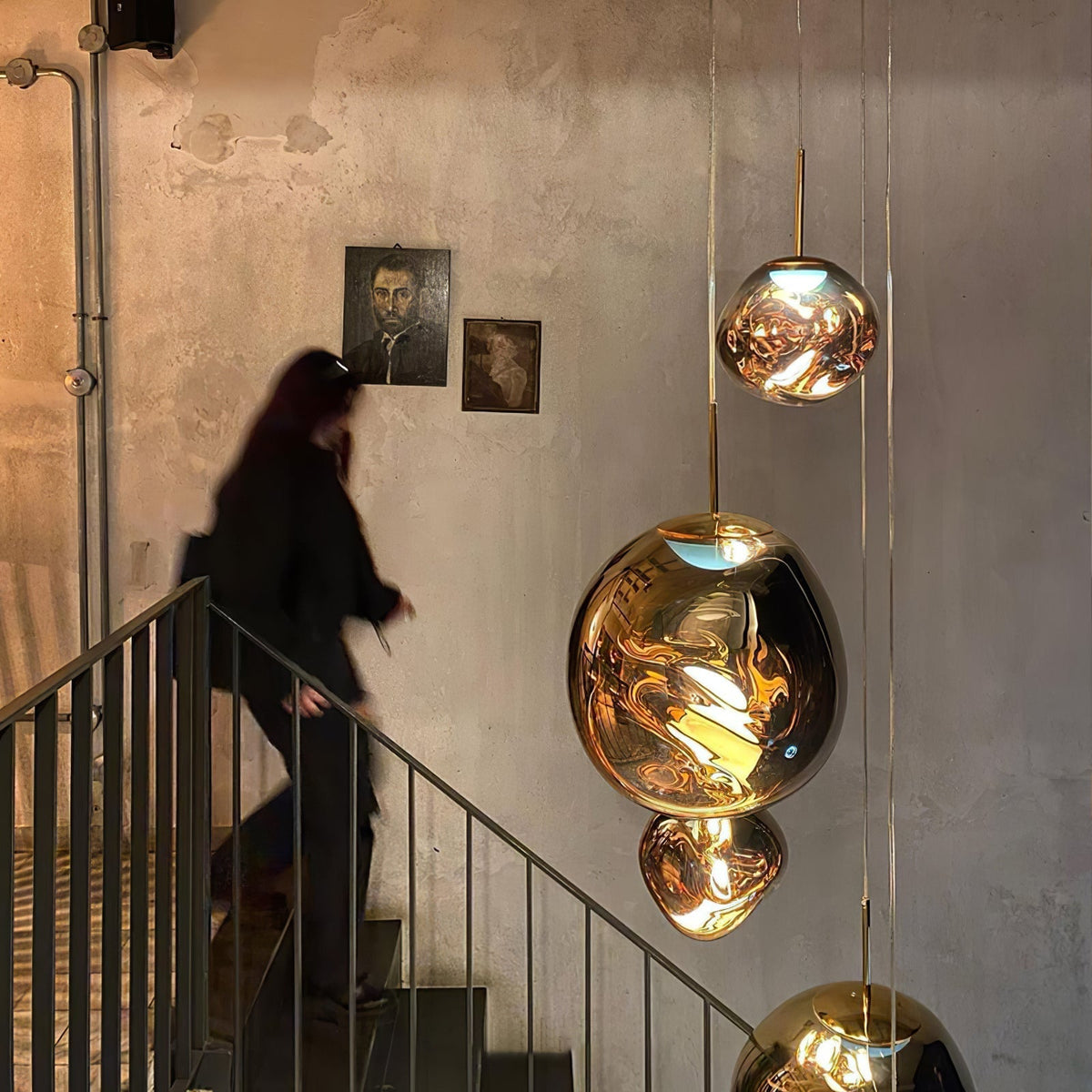 Multi Lava Round Pendant Lamp - view 132
