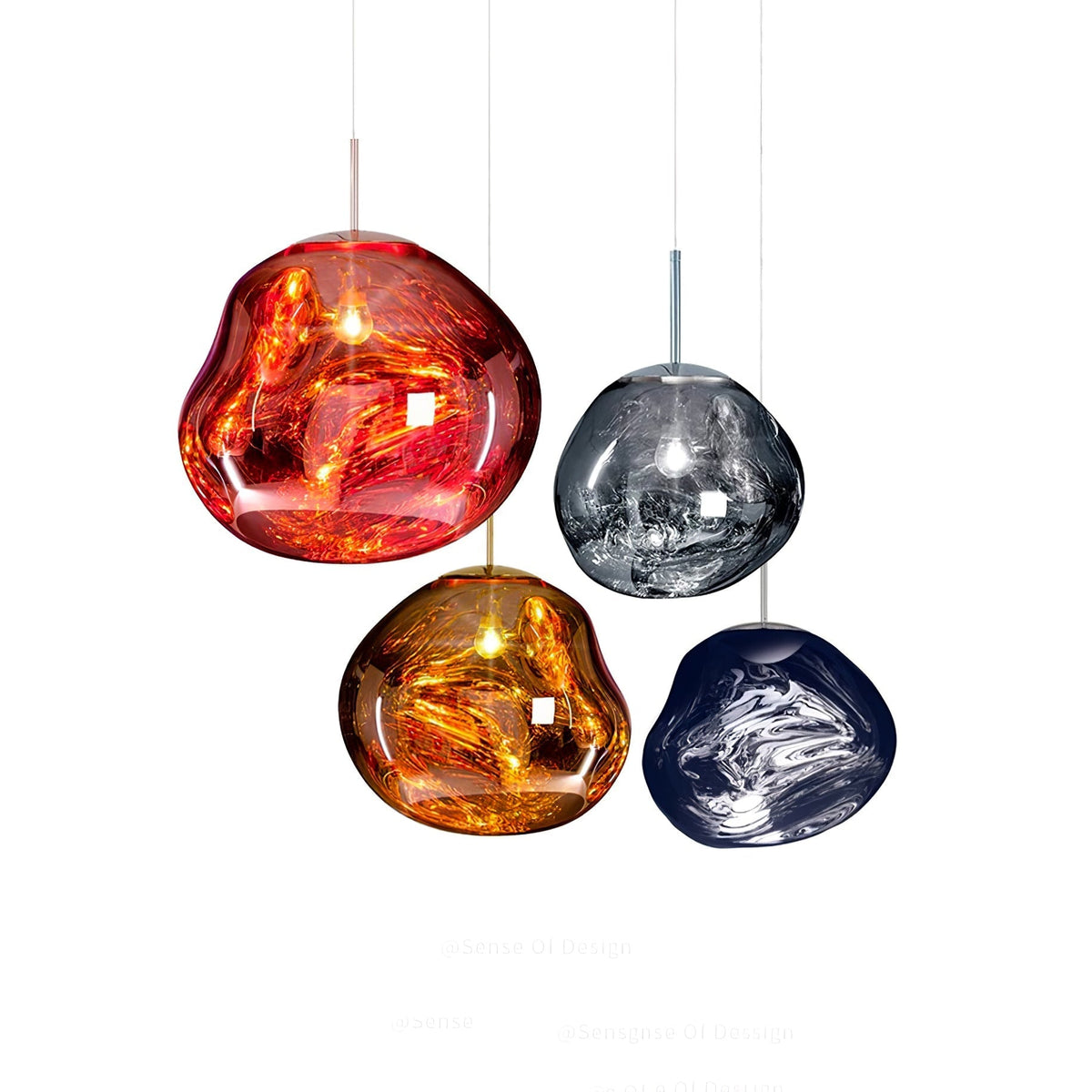 Multi Lava Round Pendant Lamp - view 134