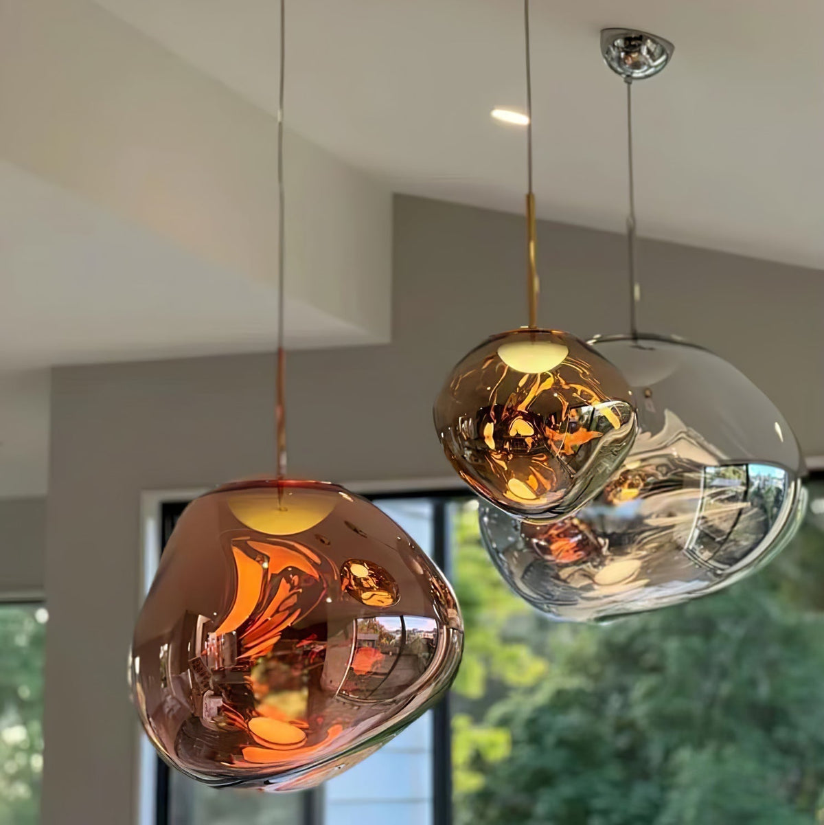 Multi Lava Round Pendant Lamp - view 139