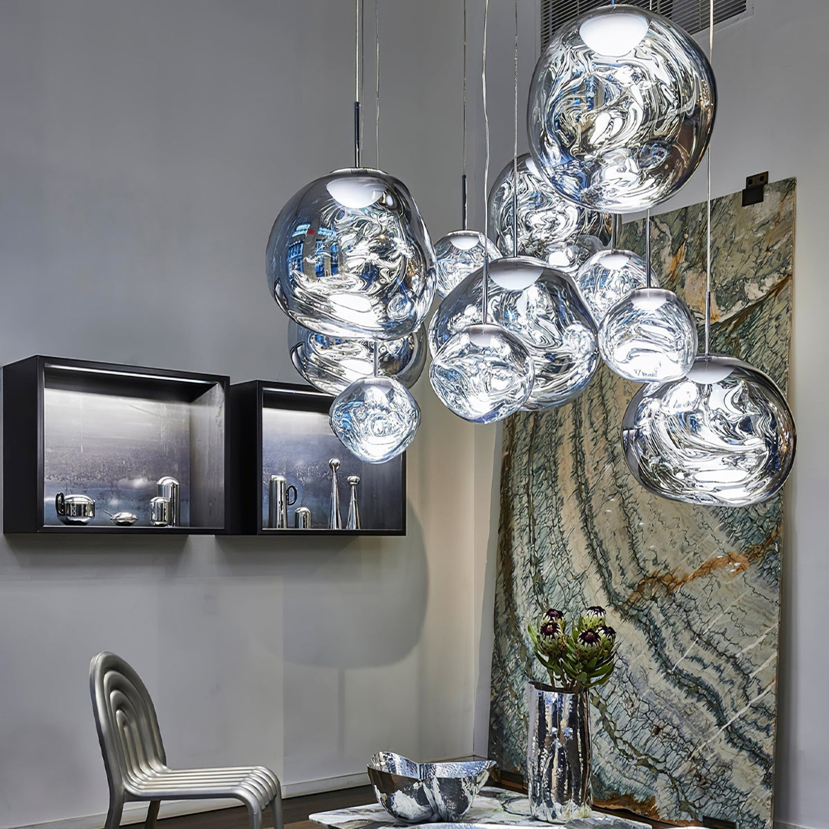 Multi Lava Round Pendant Lamp - view 141