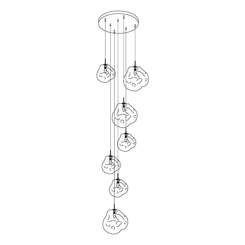 Multi Lava Round Pendant Lamp - view 59
