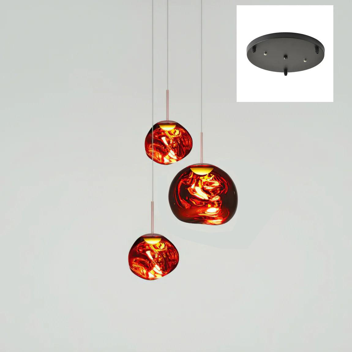 Multi Lava Round Pendant Lamp - view 78