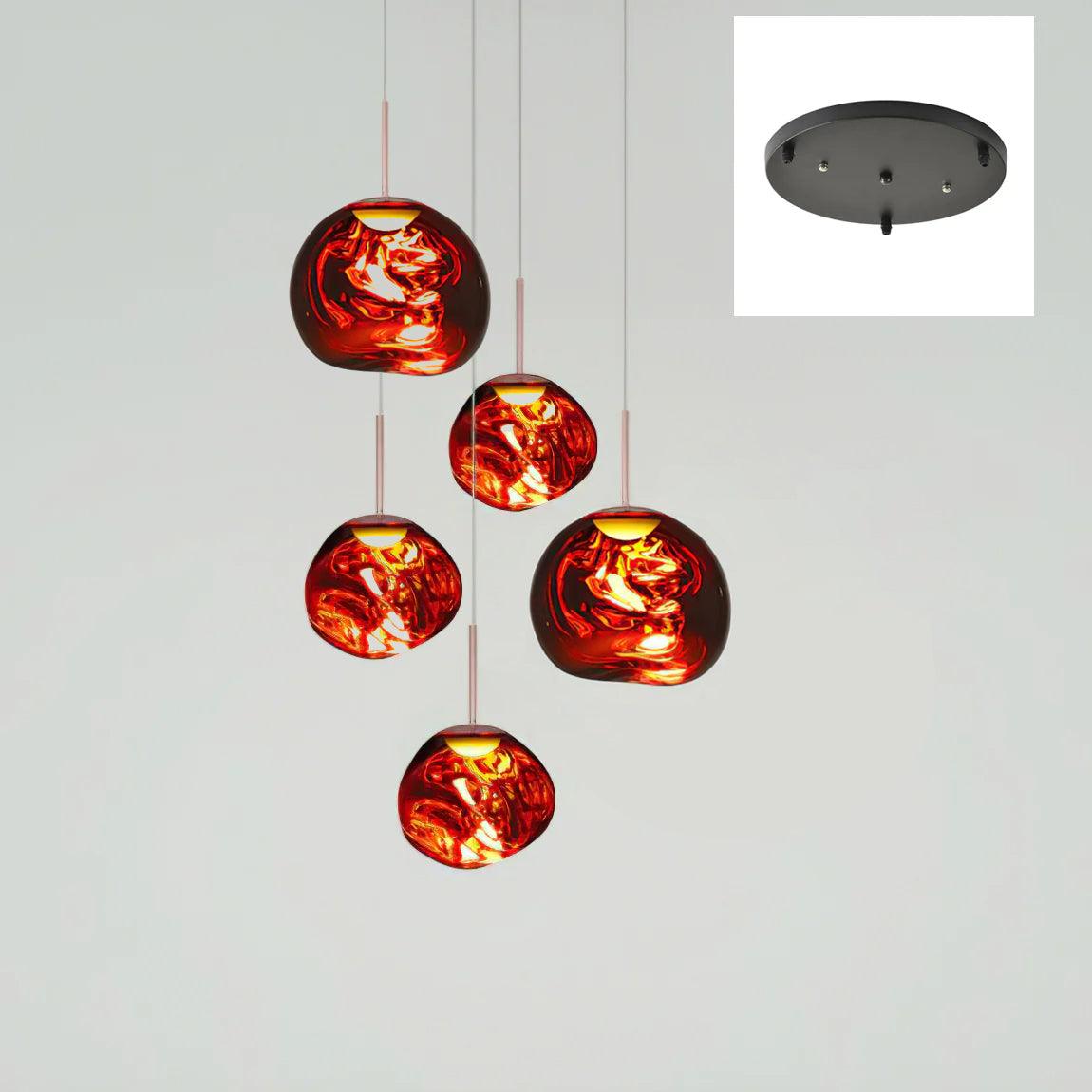 Multi Lava Round Pendant Lamp - view 86