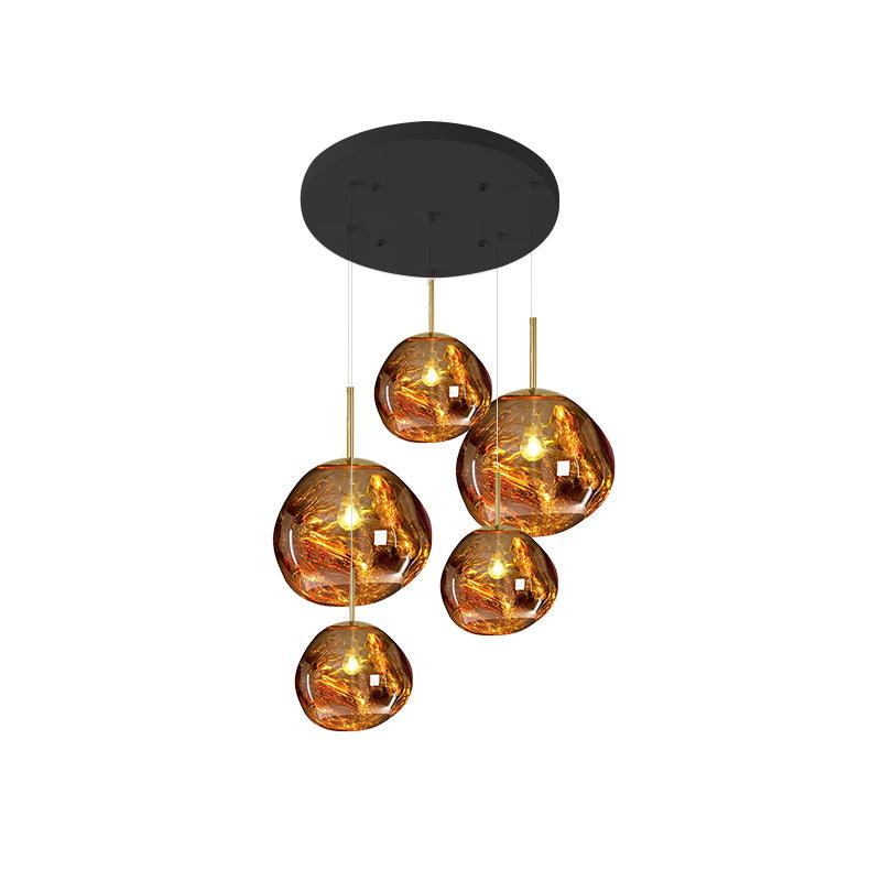 Multi Lava Round Pendant Lamp - view 99