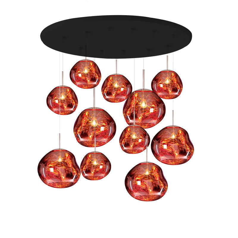 Multi Lava Round Pendant Lamp - view 106