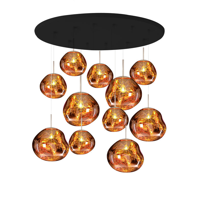 Multi Lava Round Pendant Lamp - view 107