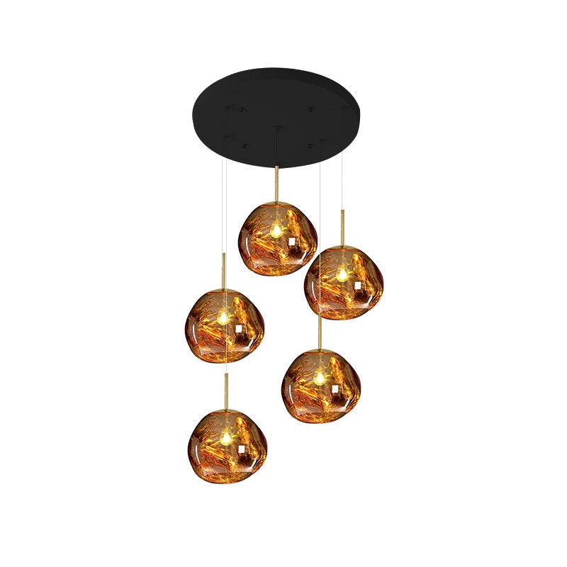 Multi Lava Round Pendant Lamp - view 95
