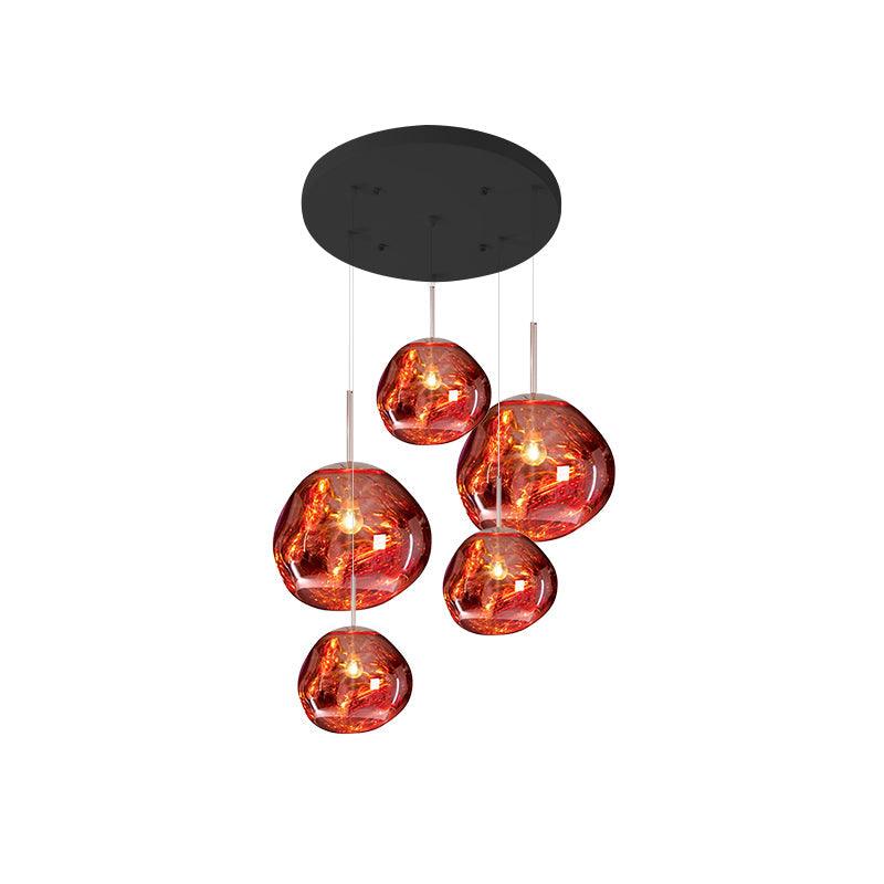 Multi Lava Round Pendant Lamp - view 98