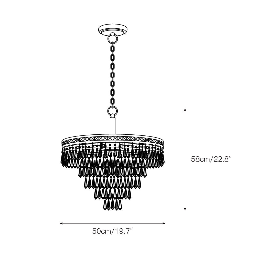 Mercer Chandelier - view 3