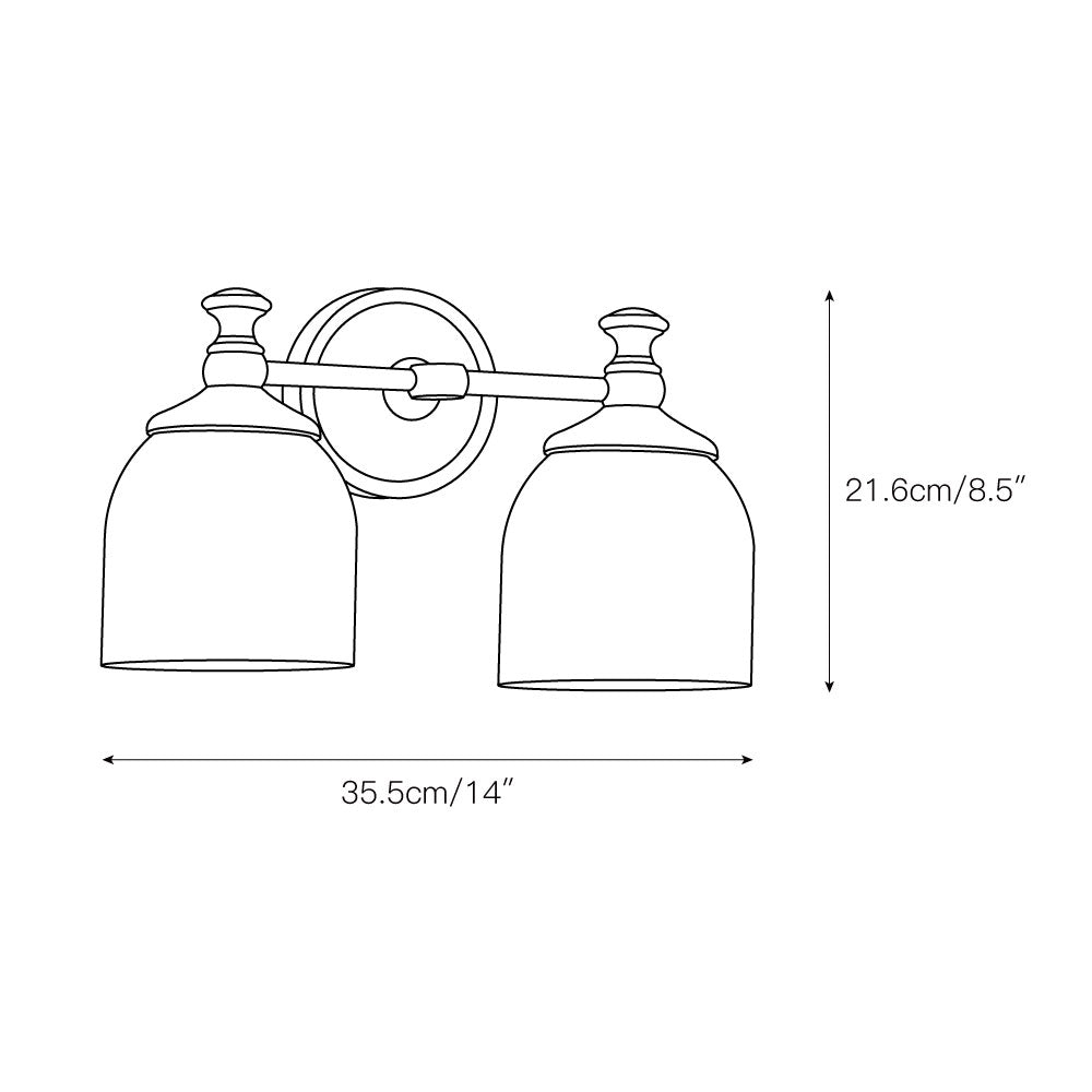 Chart Short Arm Sconce