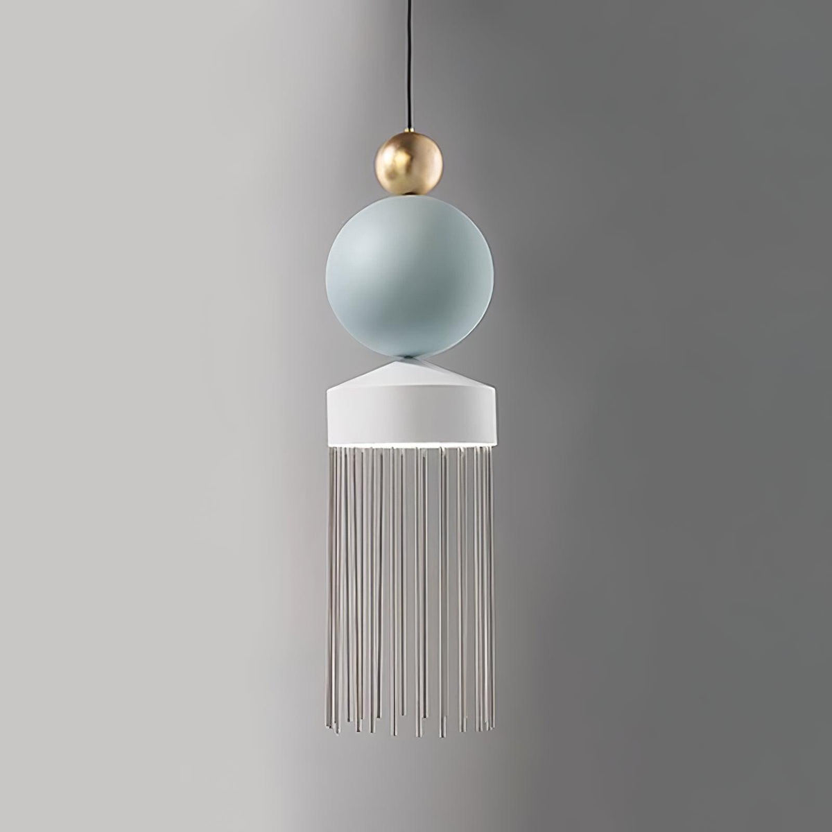 Metal Glass Pendant Light - view 15